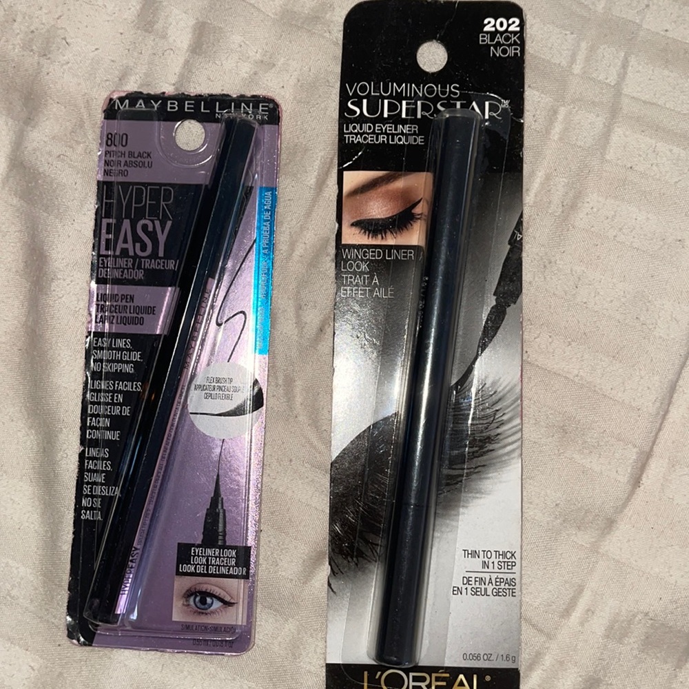 Liquid eyeliner #800/L’Oréal#202/835/410 curvitude 13 each!